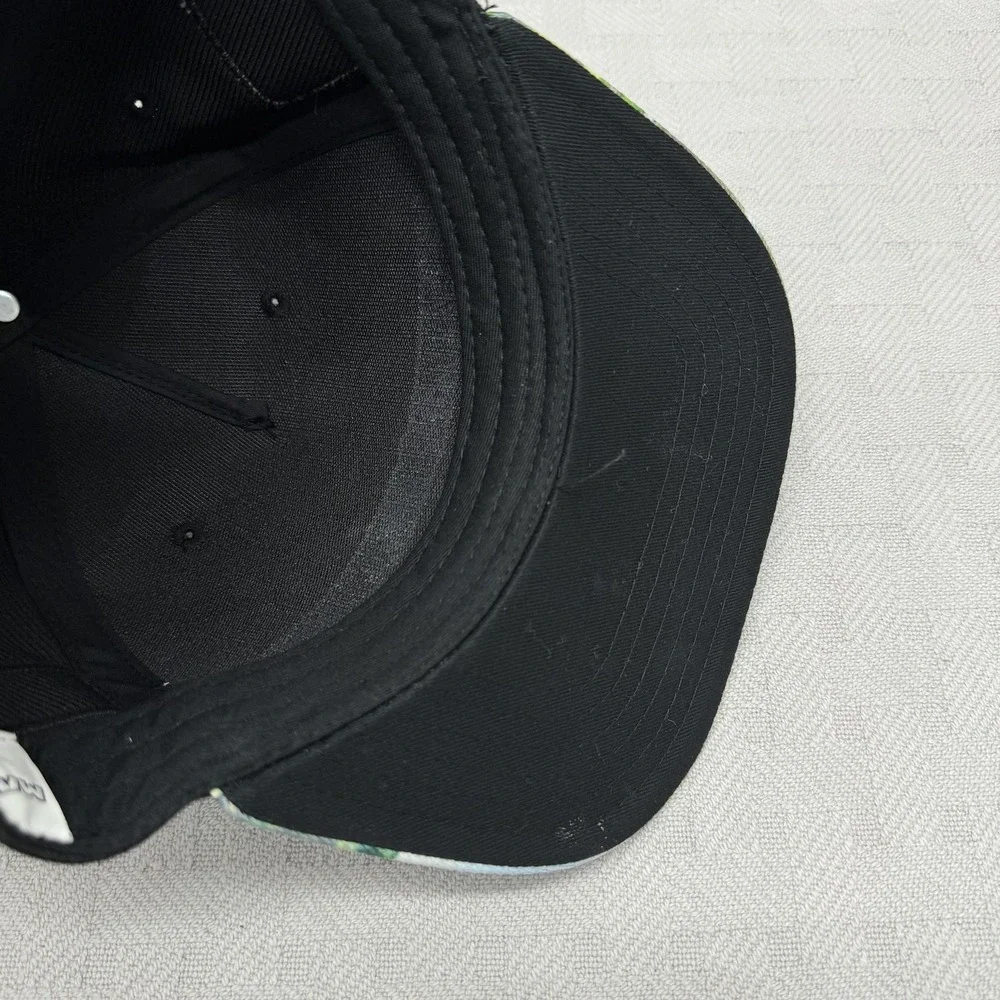 Mario Kart Hat Cap Snapback Adjustable Boys One Size Black Multicolor Logo